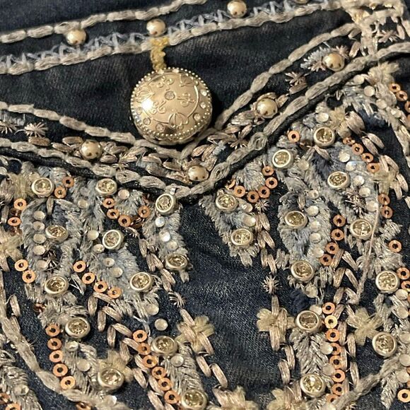 Sexy Couture Ladie’s Western/Cowgirl Pocket Bling Bootcut Jeans - Picture 7 of 13